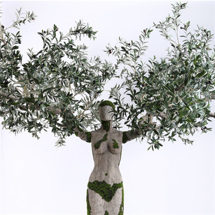 Artificial_Silk_Olive_Tree
