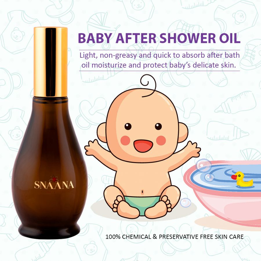 Baby-After-Shower-Body---Hair-Oil--with-Jojoba---Lavender