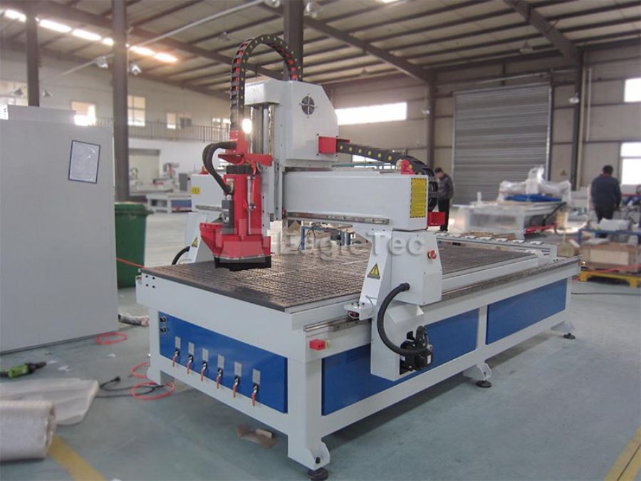 Linear Auto Tool Changer CNC Router