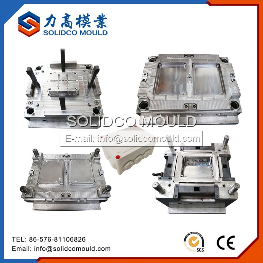 Electrical-Junction-Box-With-Lid-Mould