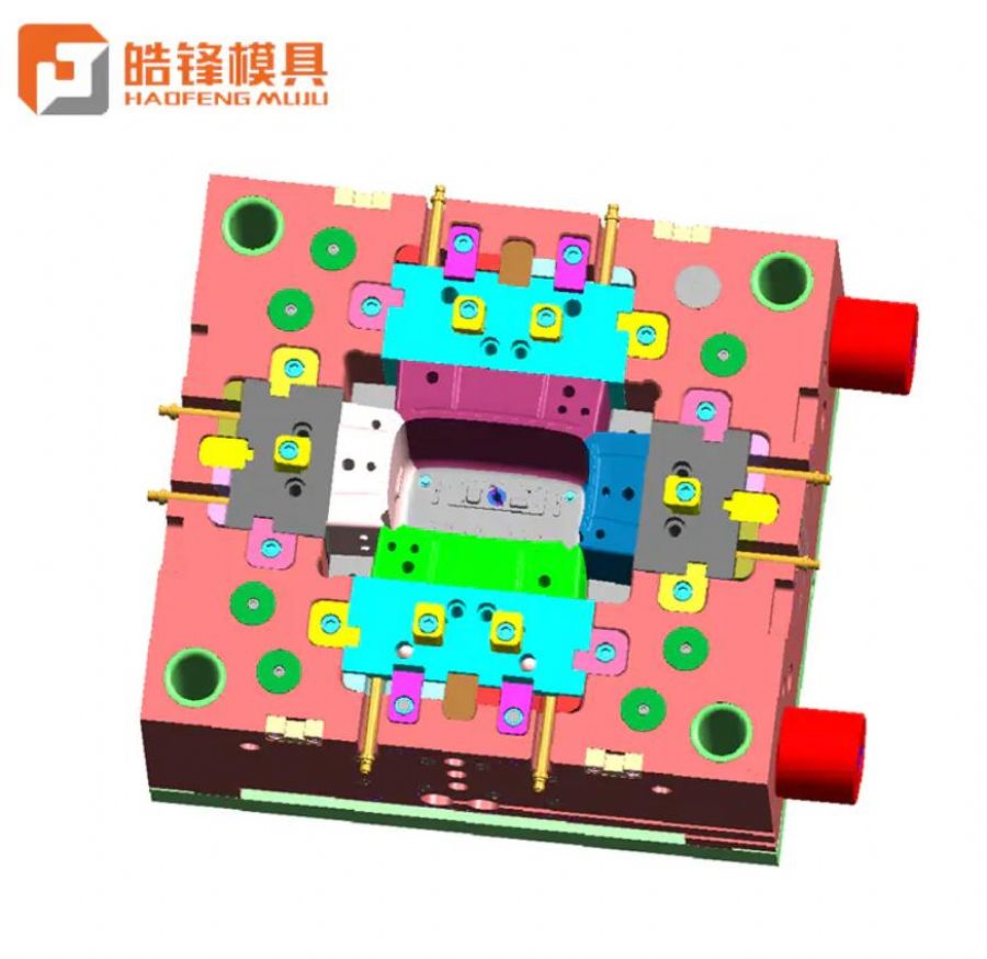 Cold-Runner-Bull-Box-Body-Injection-Mould
