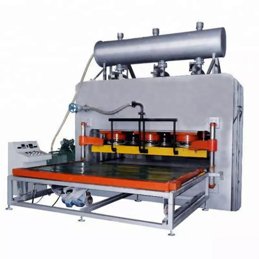 wood panels melamine laminate hot press machine