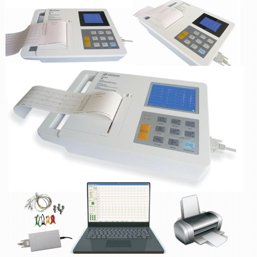 Electrocardiograph-and-Fetal-monitor