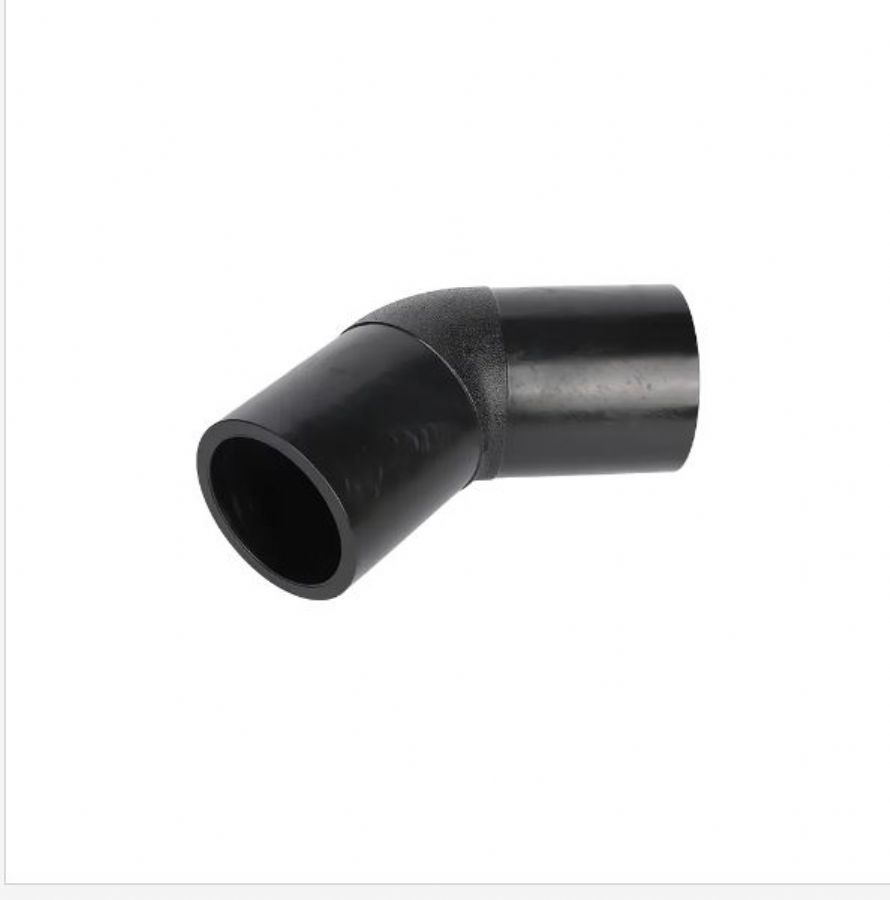 HDPE 45 degree elbow butt fusion fitting