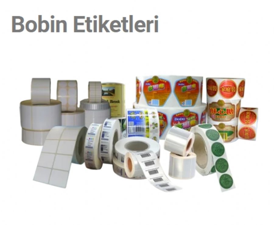 Termal Bobin Etiket İmalatı Yapımı