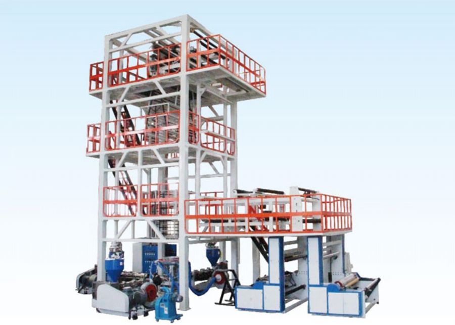 High and low pressure film blowing machine