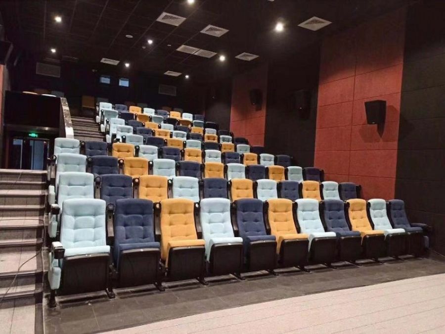 Folding cinema seats cinema hall chairs