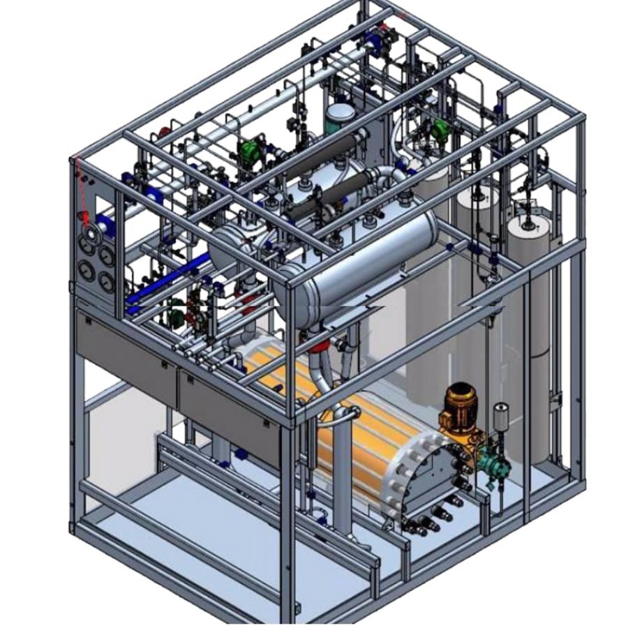 Ultra Efficient Pressurised Alkaline Electrolysers / sixty cubic meter water electrolysis