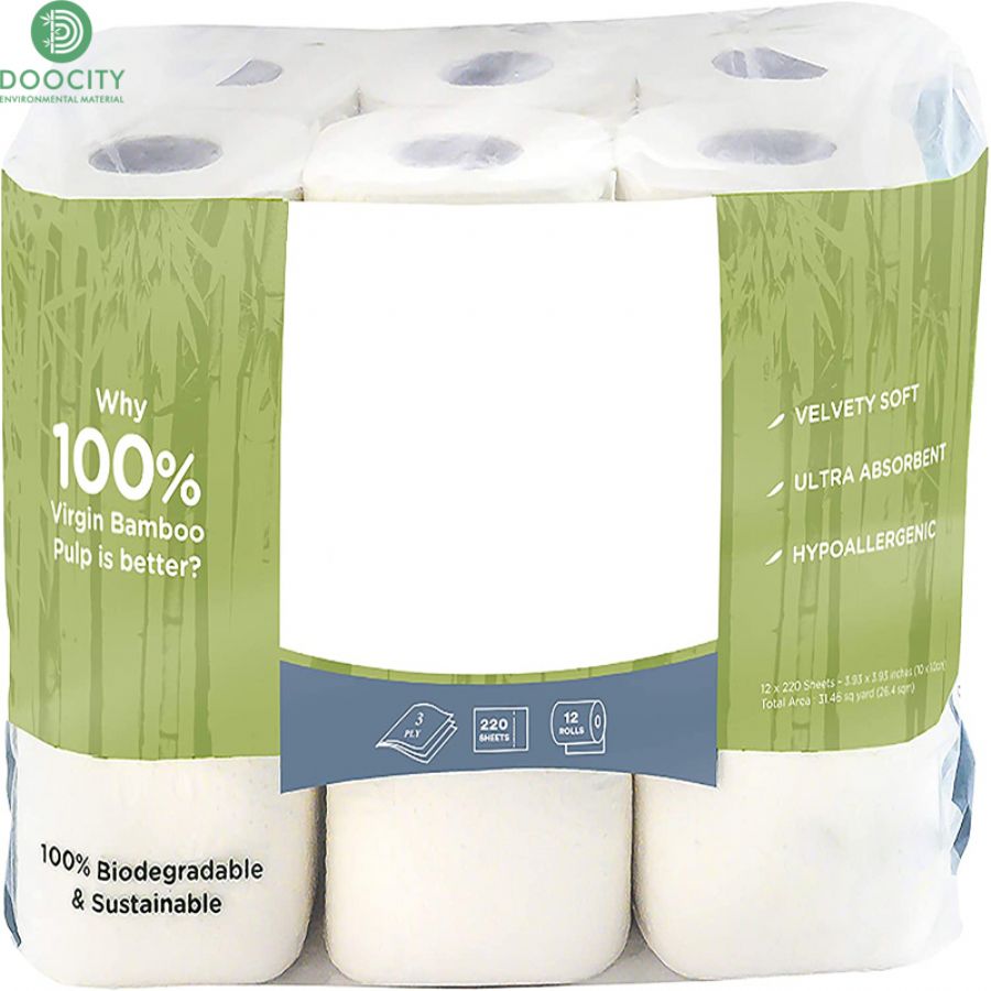 DOOCITY BAMBOO PAPER TOWELS