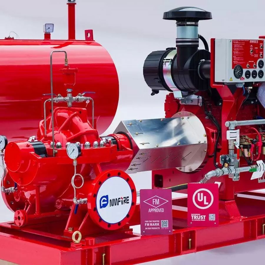 Split-case Fire Pump Group