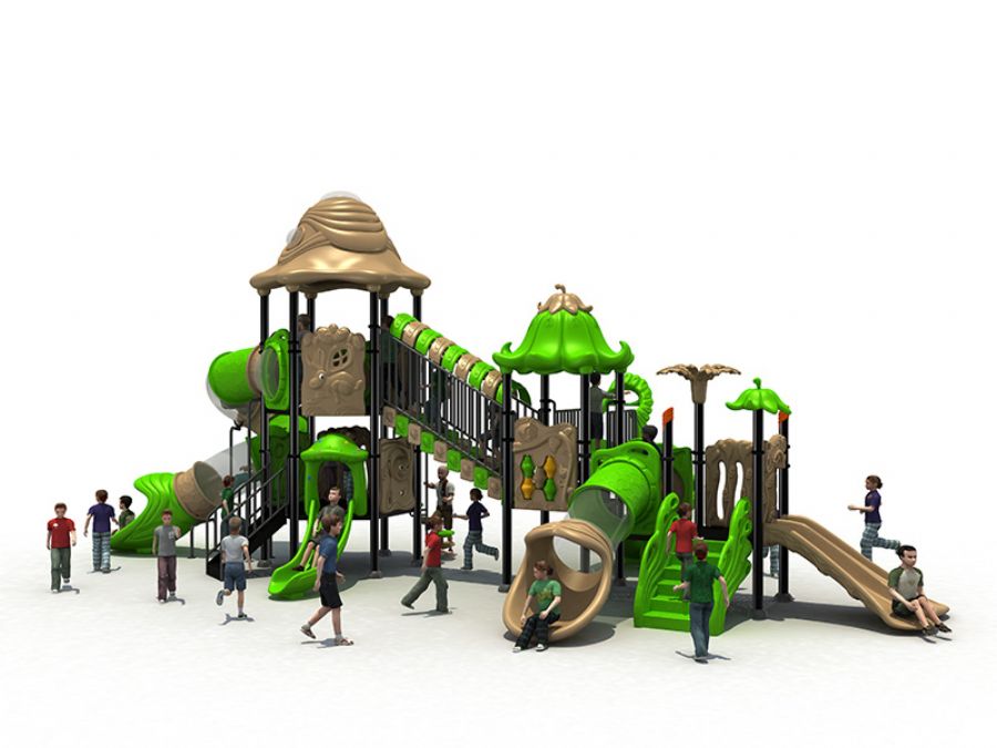 Children outdoor playland amusement equipment