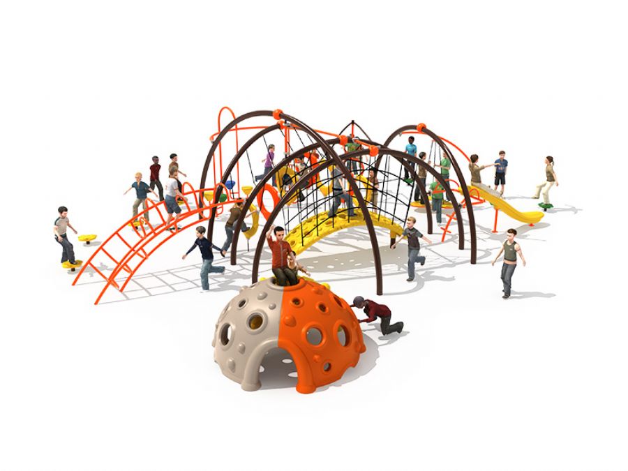 Children outdoor playland amusement equipment