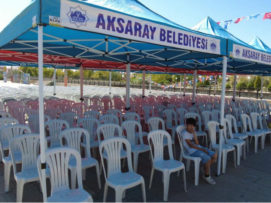  Cafe Restoran Portatif Çardak Gölgelik