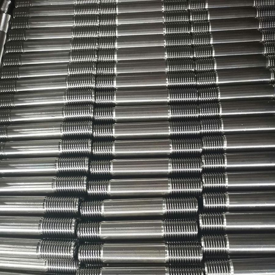 Dual Threaded Rod, ASTM A193 B7, Alloy Steel, API 20E Bolting