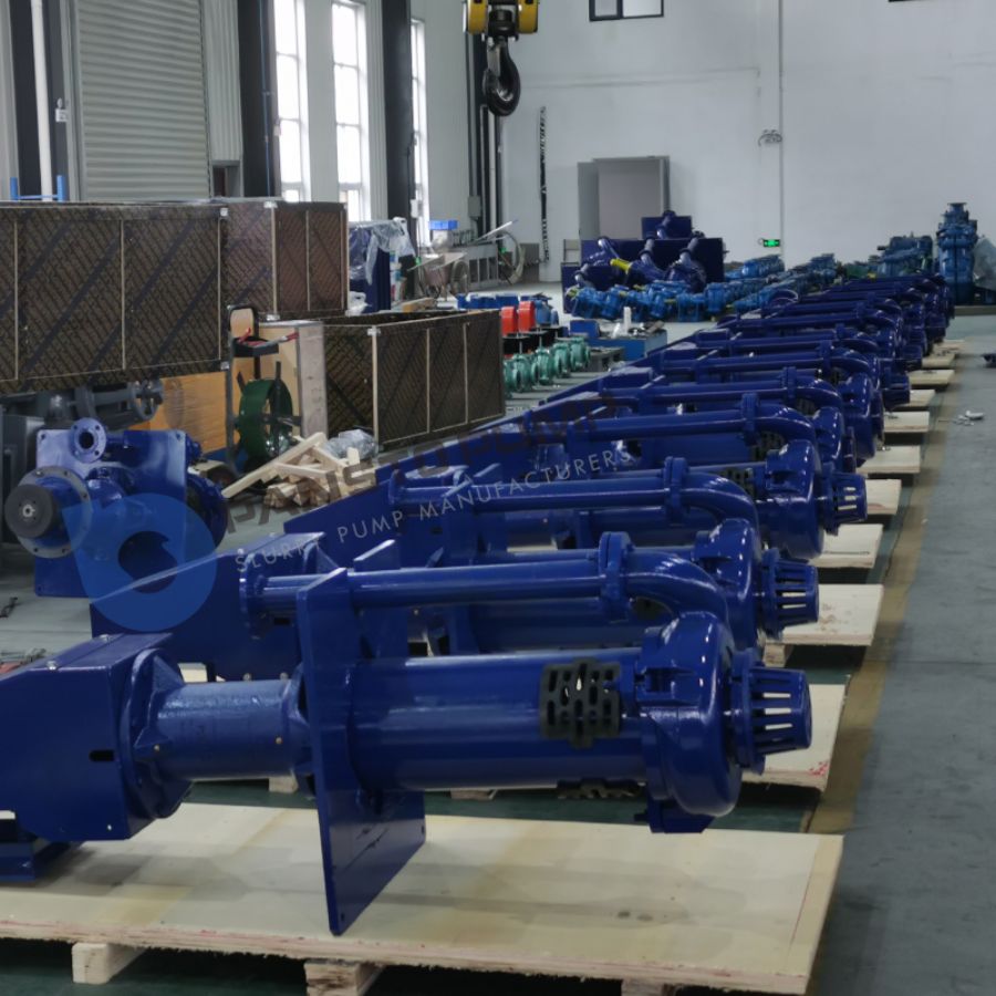 Zjl Vshn 150/30 Sump Slurry Pumps Vertical Slurry Sump Pump (25 HP motor) with High Chrome Wet Ends